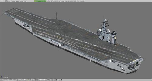 USS Nimitz Supercarrier preview image